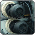 Condensador de ajuste del panel T60mm Edgebander de la precintadora de borde de la carpintería de los muebles de AC380V