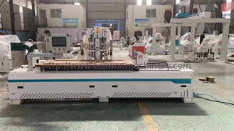 Máquina de puertas CNC personalizable con eje Z 20 tren guía del lecho del torno y 750W * 2/400W * 1 servomotores