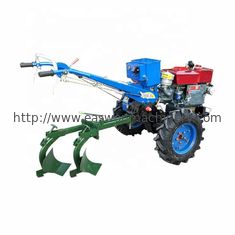 Equipo del tractor de la mano 18HP, 7.35kw agricultura Mini Tractor With Rotavator