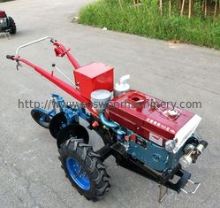 Mini 750m m motor diesel de motocultor de la rueda 10hp 2 del arranque eléctrico para cultivar