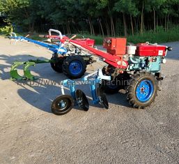 Pequeño tractor de la mano del motor diesel 10-12HP para los solos movimientos del árbol 4 de la agricultura